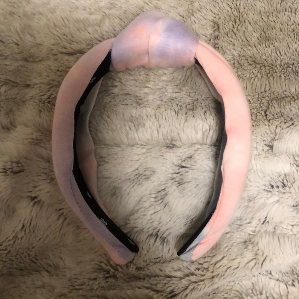 Lele Sadoughi Tye-Die Knotted Padded Headband